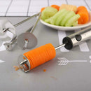 Multipurposes Vegetable Corers Steel Drill Vegetable Fruit Corers J0K8