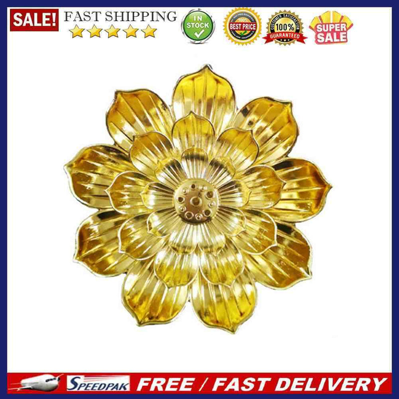 Sandalwood Incense Stick Lotus Censer Buddha Yoga Nasturtium Line Holder Plate