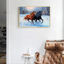 5D DIY Full Square Drill Diamond Painting Horse Cross Stitch Mosaic Picture Kits