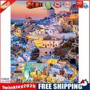 Painting By Numbers Kit DIY Dense House Hand Painted Canvas Oil Art Picture