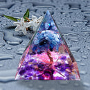 5cm Orgonite Pyramid Orgone Energy Converter Crystal Stone Heal Chakra (D) Newly