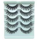 Beauty Cross Soft Thick Handmade Eye Lashes Extension False  Eyelashes Black