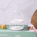 Birdcage Shaped Wax Seal Melting Furnace DIY Sealing Wax Warmer Pot (White)