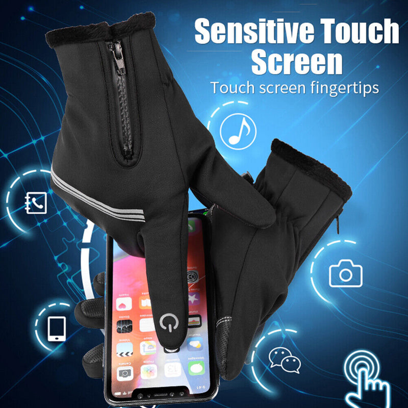Windproof Outdoor Sport Gloves Running Bike Cycling Driving Touch Screen Mitt