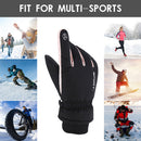 Anti-Skid Thickening Warm Ski Gloves Cycling Motorcycle Glove Riding Accessories