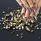 Diamond Bottom Crystal Glitter Glass Nail Art Rhinestones Flatback Rhinestone