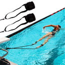 2pcs Adjustable Swimming Ankle Straps Resistance Band Training Elastic Rope