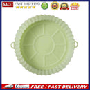 Silicone Air Fryer Pad Safety Baking Accessories for Oven Steamer Cooker (Gre