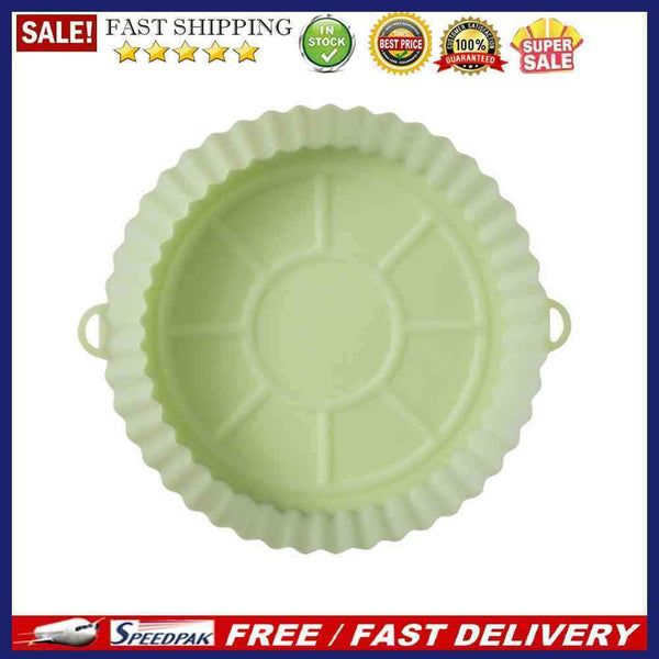 Silicone Air Fryer Pad Safety Baking Accessories for Oven Steamer Cooker (Gre