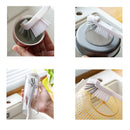Wineglass Bottle Brushes Plastic Brush Cleaning Sponge Brush Cup Brushes