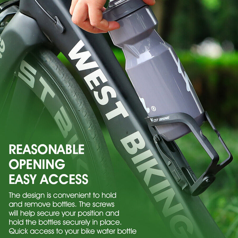 WEST BIKING Bicycle Water Bottle Holder Mountain MTB Bike Drink Cup Bottle Cages