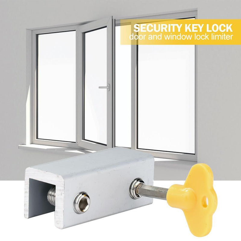 Door Window Lock Restrictor Children Security Window Cable Limit Lock (B) Newly