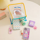 Women Cute Bear Shoulder Bag Summer PVC Clear Jelly Travel Daily Shopping Bag