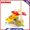 Kids Boys Girls Wooden Column Blocks Fishing Toys Set Children Fish Game Gift
