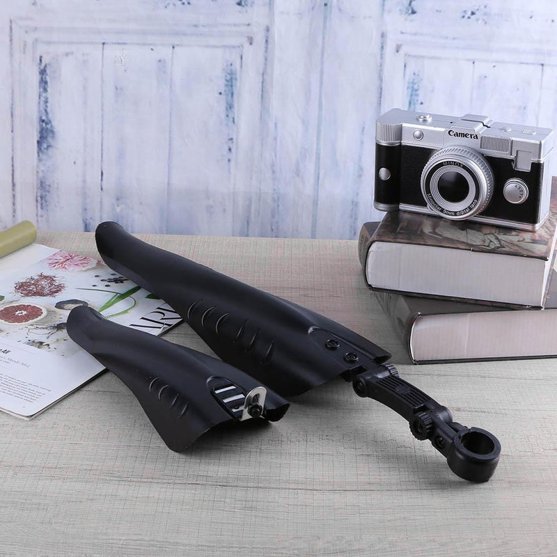 1Pair Flexible PVC Mountain Road Bike Bike Fender Removable Bike Front +