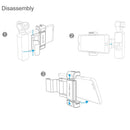 Fold Cell Phone Fixed Bracket Action Camera For DJI Pocket 2 For DJI Pocket 2