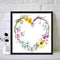 Flower Love Garland Oil Paint By Numbers Kits Picture Wall DIY Home Decor