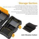 DSLR Camera Battery Protective Box SD TF Memory Card Storage Case Holder