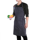 Cotton Anti Oil Hanging Neck Apron Bar Coffee House Kitchen Cooking Bibs