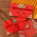 Year's Wedding Banquet Bag Brocade Hand-sewn Cloth Red Envelope Chinese Style