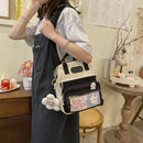 Ladies Anti-theft Rucksack College Girl Lightweight Wear-Resistant Laptop Bag