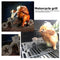 Motorcycle Chicken Grill Stainless Steel BBQ Stand Chicken Turkey Roasting Rack