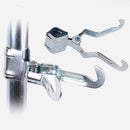 Multi-Function Clamp Light Hanger Iron Clip Holder Lamp Hook for Tent Pole Newly