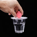 Transparent Cherry Silicone Cup Cover Cartoon Heat-Resistant Dustproof Reuse Lid