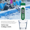 Water Quality Tester Pen EC S.G Salinity Temp Tester for Household Drinking