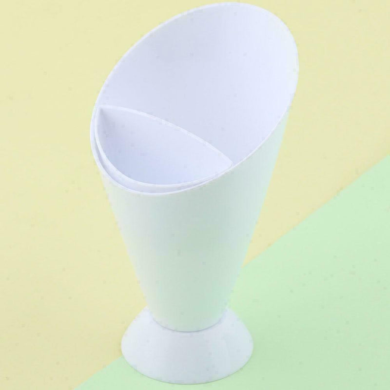 Dipper Fry Snack Cone Stand French Fries Sauce Ketchup Dip L0Y5 Container Y0M7