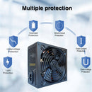 ATX 1800W Miner Power Supply with Cable Support 8 Graphics Card 220V Power