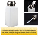 Liquid Press Empty Bottle Nail Polish Remover Pump Dispenser (03 250ml) Newly