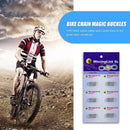 6pcs Bike Chain Magic Buckle Bicycle Chain Link Quick Buttons (9 Speed) Newly