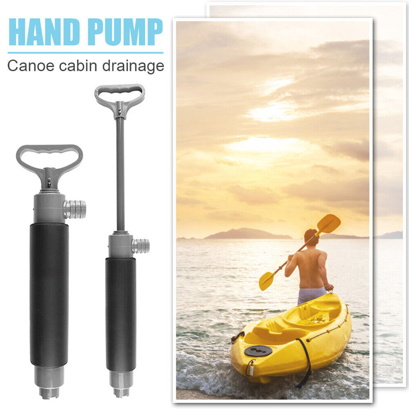 #A Kayak Manual Water Pump Portable Emergency Prevent Submersion Boat Bilge Pump