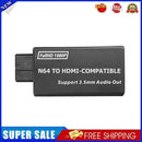 Game Console to HDMI-compatible Converter Connector with 3.5mm Audio Output