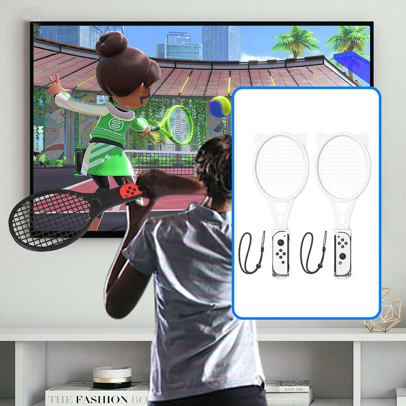 Tennis Game Controller Gamepad Games Joystick for NS Tennis Racket (White) Newly