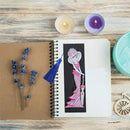 Diamond Painting Leather Beauty Bookmark Special-shaped Drill DIY (AA1001)