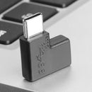 USB Type C to USB C Adapter 100W PD 270 Degree Male to Female Converter