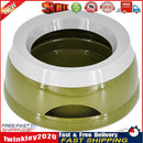 Cat Dog Drinking Bowl Travel Puppy Drink Water Feeder Pet Supplies (Green) Newly
