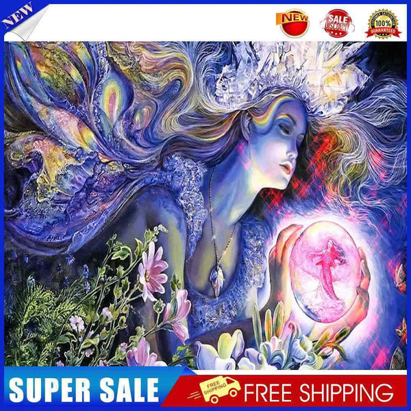 Forest Goddess Oil Paint By Numbers Kit DIY Acrylic Painting on Canvas Gift