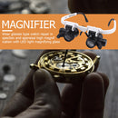 8X/15X/23X Magnifying Eyewear LED Head Wearing Repair Magnifier Glasses Magnifiers