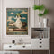 #A Retro Girl Poster Oil Paint By Numbers Kit DIY Frameless Drawing Picture fo