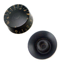 4pcs Electric Guitar Knob Cap Guitar Volume Tone Button for EPI LP (Black) Newly