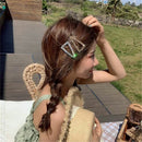 Accessories Headwear Barrette Crystal Triangle Hairpins Hair Clips Hairgrip