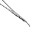 Stainless Steel Fish Hook Remover Curved Tip Fishing Locking Forceps (18cm)