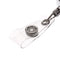 Stationery Metal Anti-Lost Clip Lanyards Badge Holder Key Ring Retractable