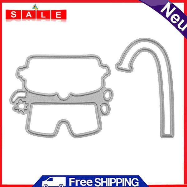 2pcs DIY Swimming Tools Cutting the Scrapbook Embossing Stencil Met