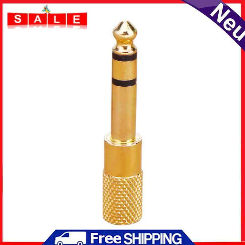 6.35mm 1/4"" Male to 3.5mm 1/8"" Female Stereo Extend Audio