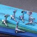 6pcs Acoustic Guitar Heads Buttons Guitar Strings Guitar Tuning Peg Tuner Mech