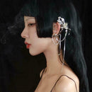 Elf Ear Cuffs Stud Hook Earrings Filigree Fairy Wrap Elven Ear Elvish O8Z8